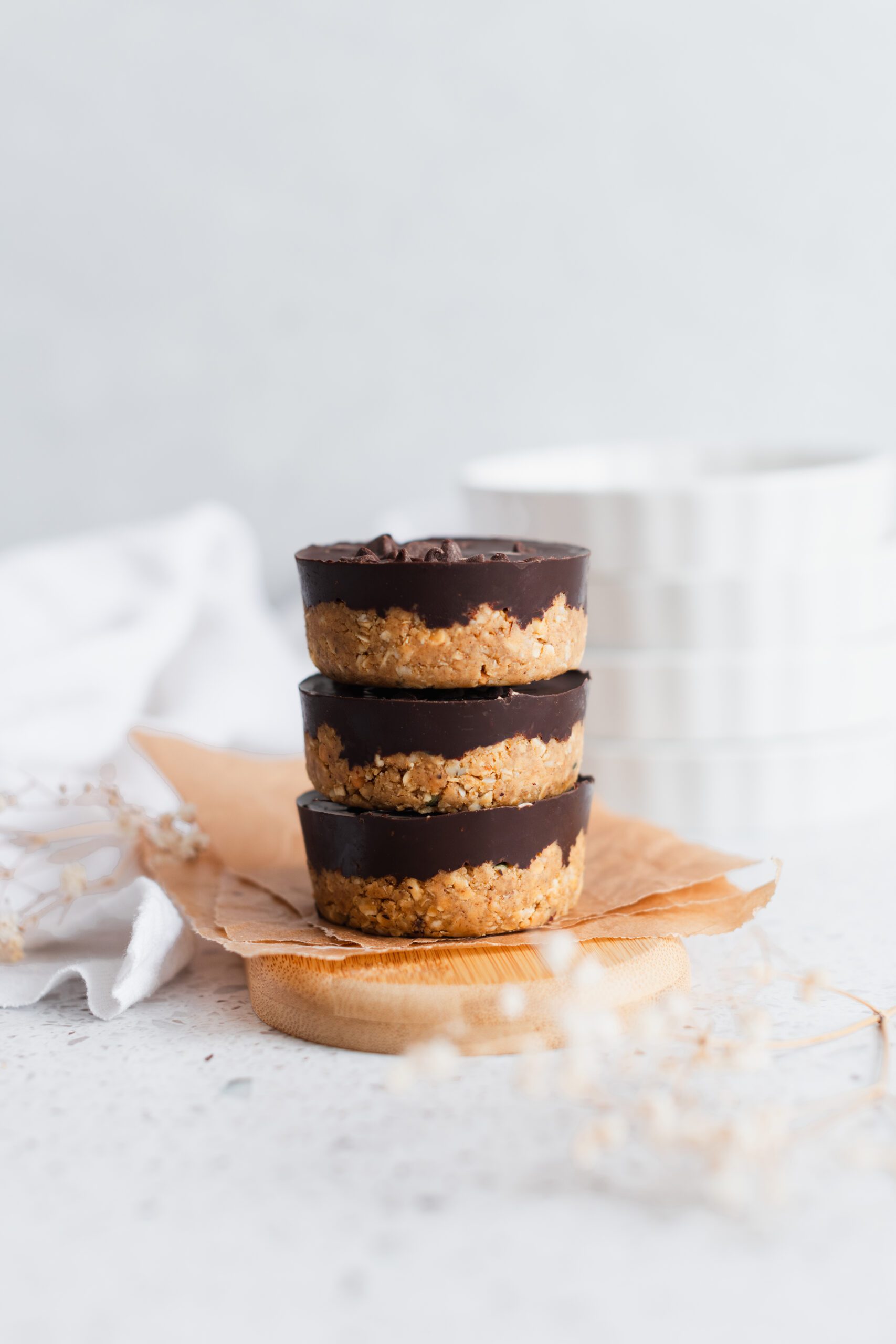 Rondelles au chocolat et beurre d'arachides